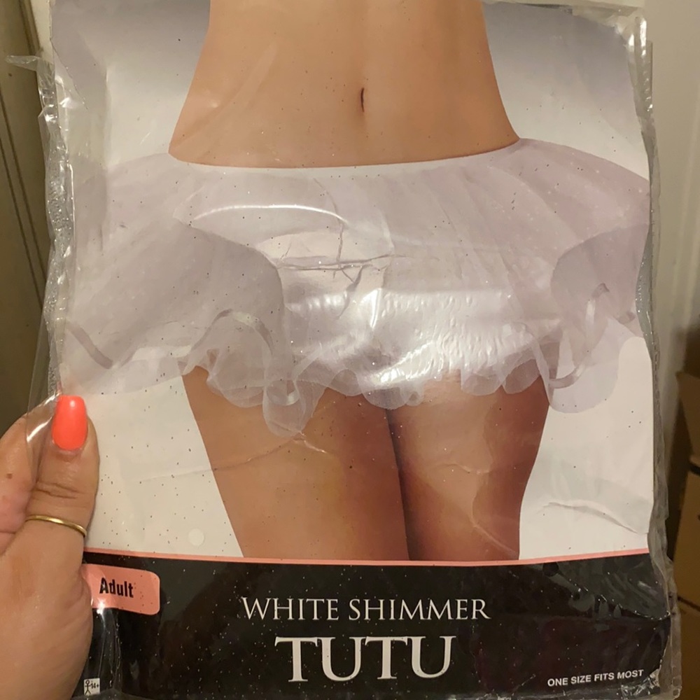 White Tutu skirt (Womens Adult)